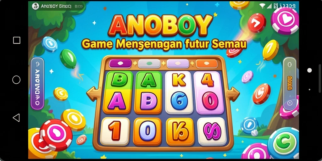 Tampilan gameplay seru dalam ANOBOY yang memikat pemain Bingo.