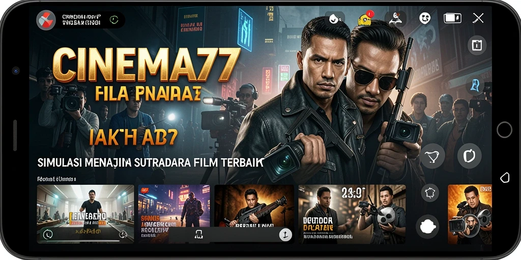 Tampilan gameplay CINEMA77 yang menakjubkan dan penuh warna.