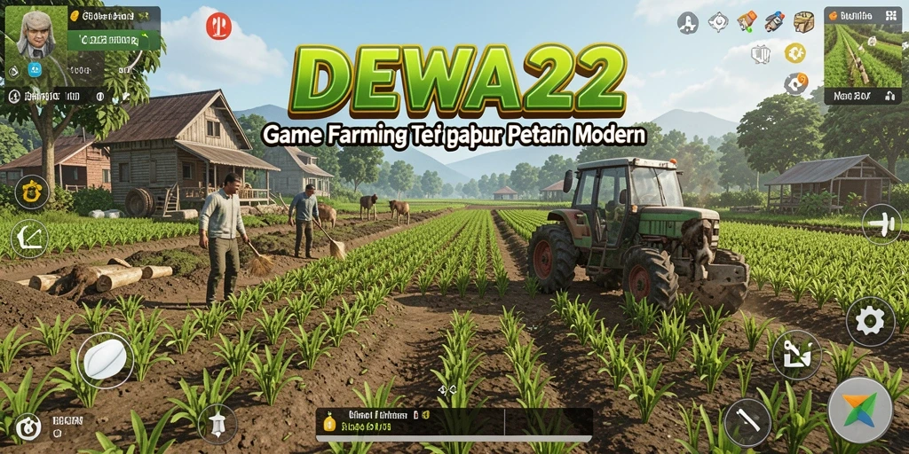 Gameplay menarik di dunia pertanian virtual DEWA22.