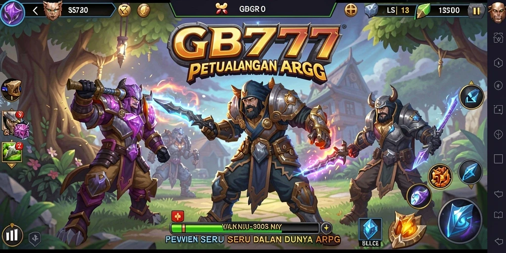 Tangkapan layar gameplay ARPG yang mendebarkan dan penuh aksi.