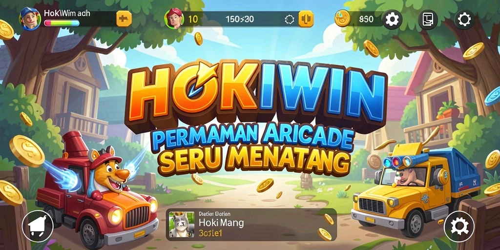 Screenshot gameplay HOKIWIN menampilkan aksi seru dan tantangan menarik.
