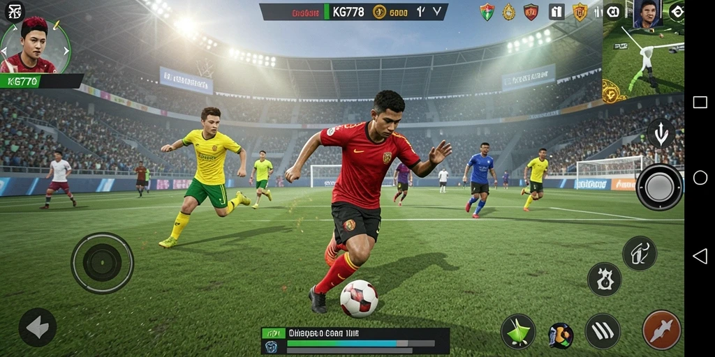 Tampilan gameplay KG778 yang seru dalam kompetisi olahraga.