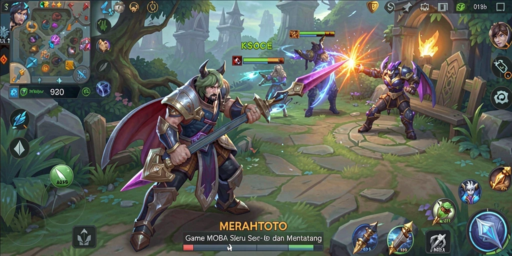 Tampilan menarik gameplay MERAHTOTO yang seru dan menantang.