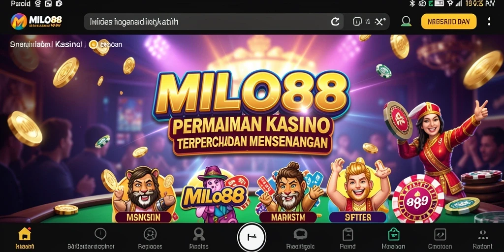 Screenshot gameplay <strong>MILO88</strong> menampilkan pengalaman kasino yang mendebarkan dan menarik.