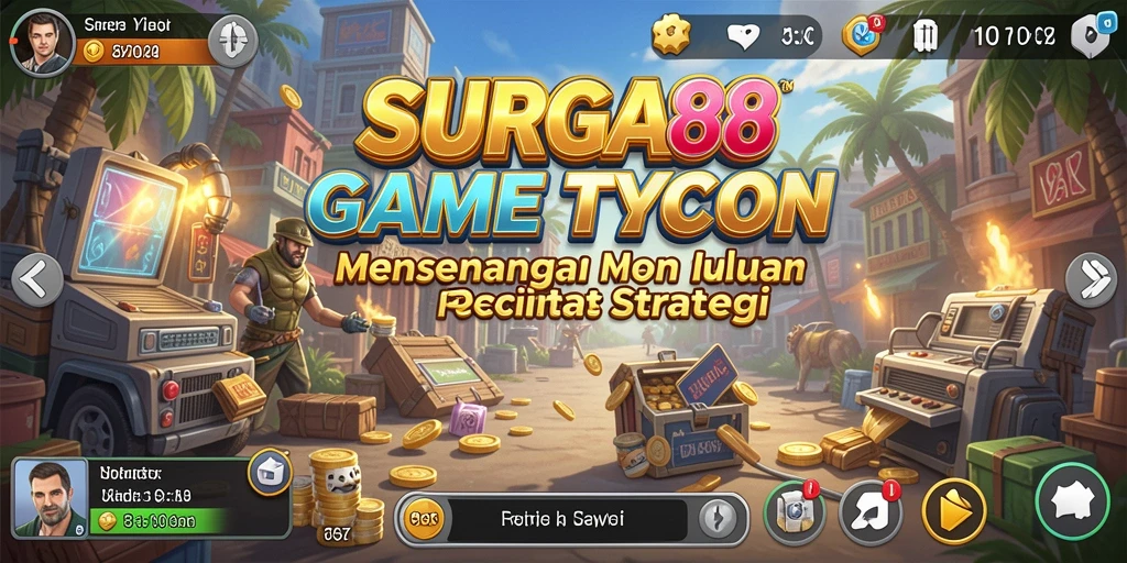 Tampilan gameplay SURGA88 yang menarik dengan grafik yang memukau.